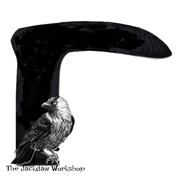 Solid English Ash L-Shaped Stick Handle Blank