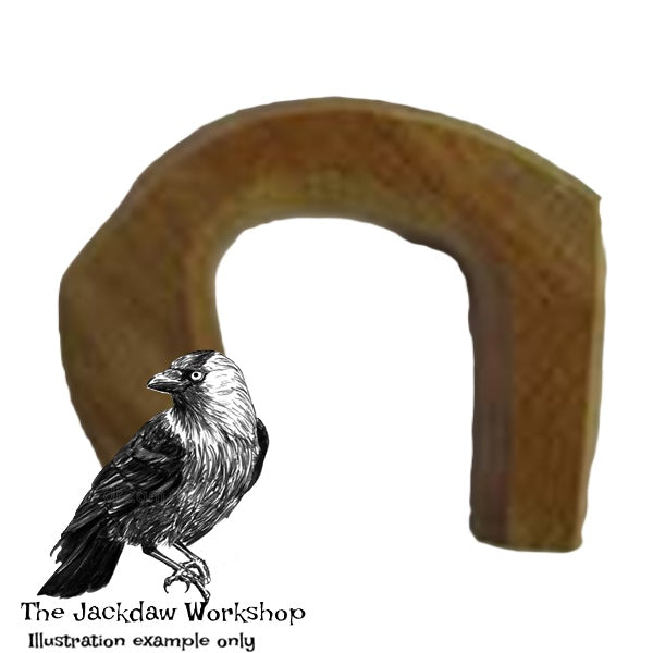 Solid English Cherry Carving Crook Stick Handle Blank