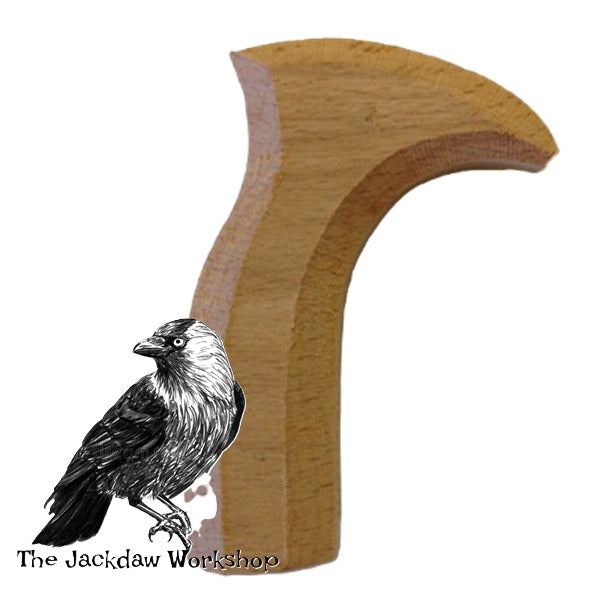 Solid English Beech Hiker Stick Handle Blank
