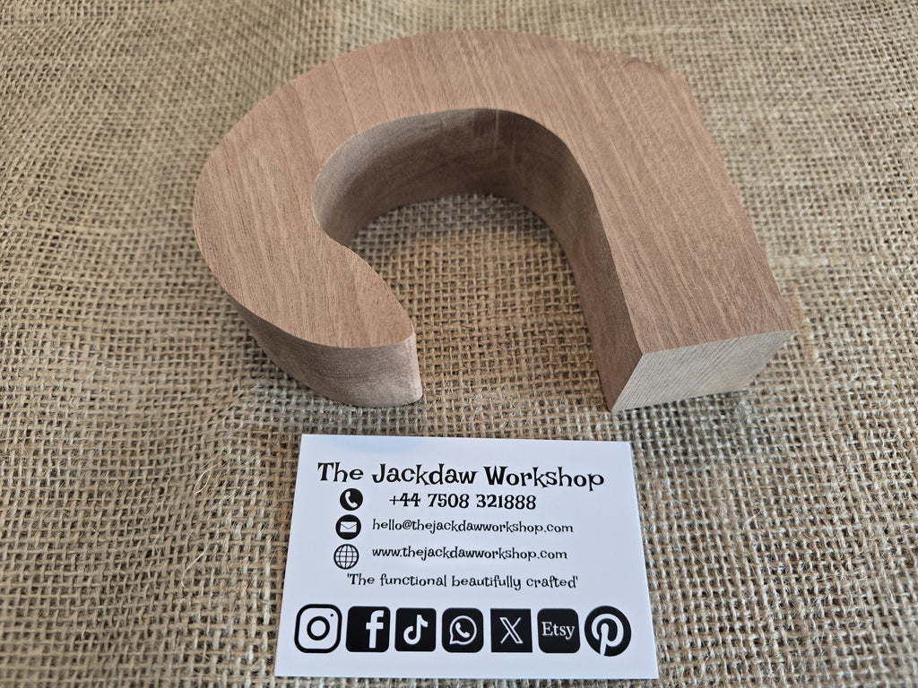 Solid South American Mahogany Market Stick Handle Blank
